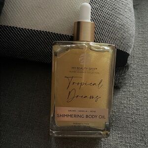 My Beauty Spot Tropical Dreams Orchid Vanilla & Rose Shimmering Body Oil - Gold